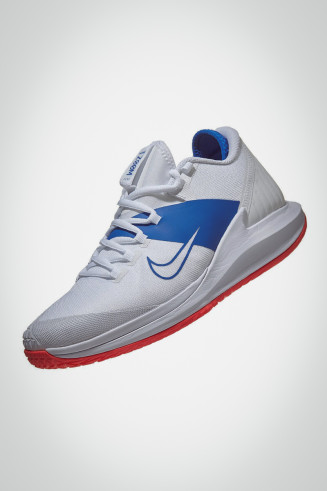 Мужские кроссовки для тенниса Nike Air Zoom Zero (белые / синие)