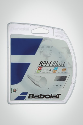 Теннисные струны Babolat RPM Blast 135 / 15L - 12 м (черные)