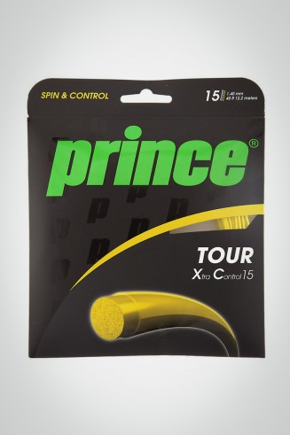 Теннисные струны Prince Tour XC 140 / 15 - 12 метров (желтые)