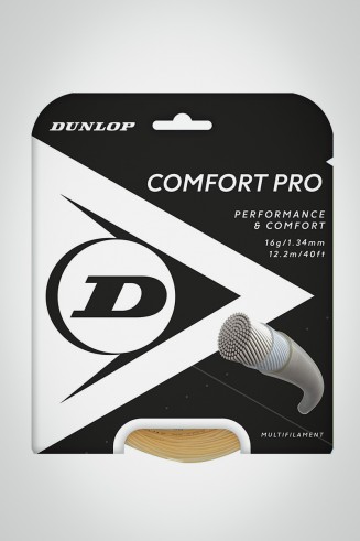 Теннисные струны Dunlop Comfort Pro 134 / 16 - 12 м (естественные)