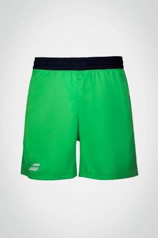 Мужские теннисные шорты Babolat Play (зеленые)