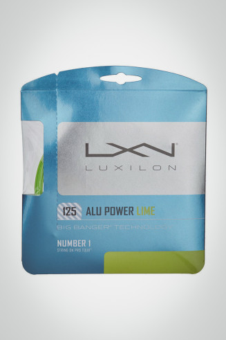 Теннисные струны Luxilon Alu Power 125 / 16l - 12 м (зеленые)