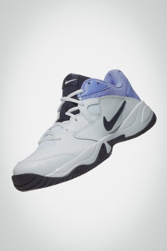 Мужские кроссовки для тенниса Nike Court Lite 2 (белые / фиолетовые)