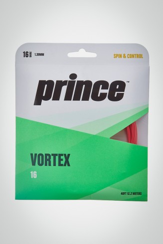 Теннисные струны Prince Vortex 130 / 16 - 12 м (красные)