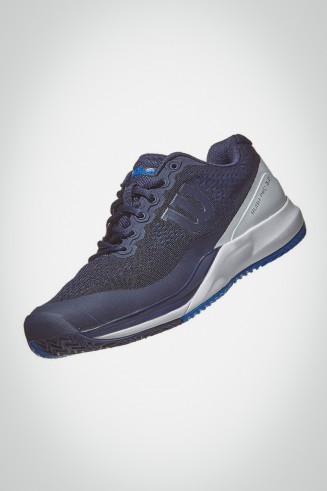 Мужские кроссовки для тенниса Wilson Rush PRO 3.0 (темно-синие / синие)