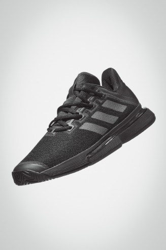 Мужские кроссовки для тенниса adidas SoleMatch Bounce (черные)