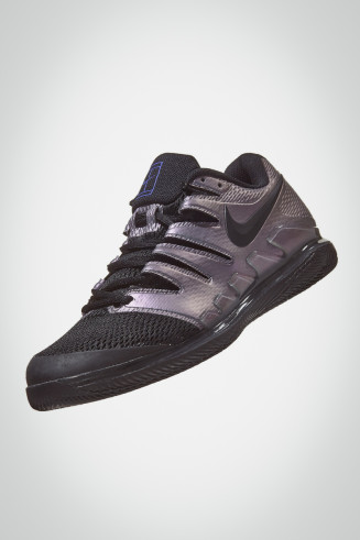 Мужские кроссовки для тенниса Nike Air Zoom Vapor X (черные / фиолетовые)