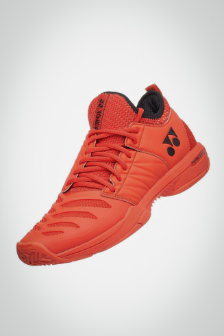 Мужские кроссовки для тенниса Yonex Power Cushion Fusion Rev 3 (красные)