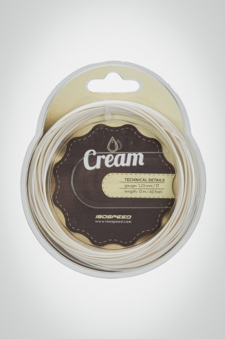Теннисные струны Isospeed Cream 123 / 17 - 12 м (кремовые)