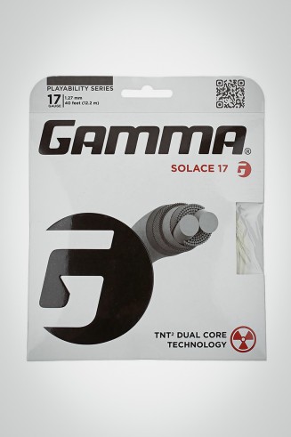 Теннисные струны Gamma Solace 127 / 17 - 12 м (естественные)