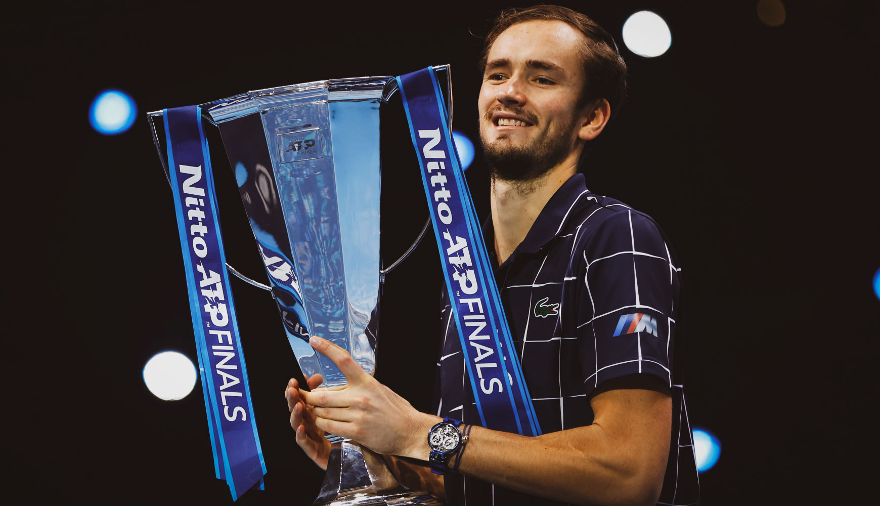 Даниил Медведев на Итоговом турнире ATP
