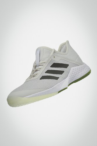 Мужские теннисные кроссовки adidas adizero club (серые / зеленые / белые) 