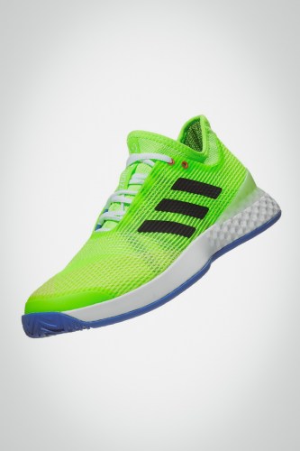 Мужские теннисные кроссовки для тенниса adidas Adizero Ubersonic 3 (зеленые / синие)