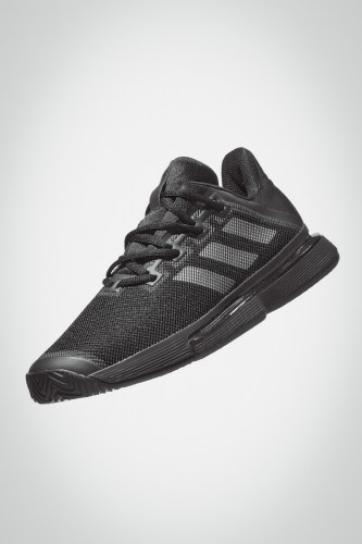 Мужские теннисные кроссовки adidas SoleMatch Bounce (черные)