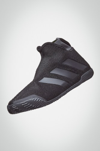 Мужские теннисные кроссовки adidas Stycon Clay (черные / серые)