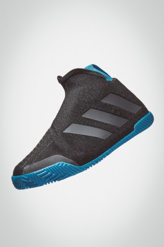 Женские теннисные кроссовки Adidas Stycon (черные / синие)