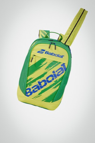 Купить теннисный рюкзак Babolat Brazil (желтый / зеленый / синий)