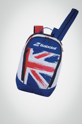 Купить теннисный рюкзак Babolat UK (белый / синий) 