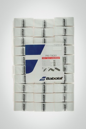 Купить овергрип Babolat Pro Tacky x60 (белый)
