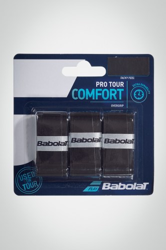 Купить овергрип Babolat Pro Tour x3 (черный)