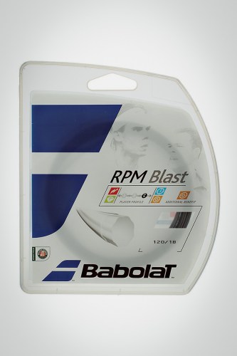 Струны для теннисной ракетки Babolat RPM Blast 120 / 18 - 12 метров (черные)