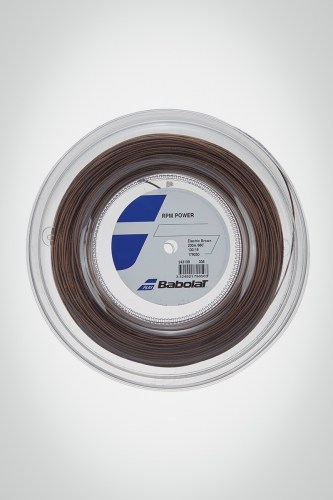 Струны для теннисной ракетки Babolat RPM Power 130 / 16 - 200 метров (коричневый)