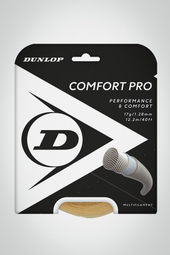 Струны для теннисной ракетки Dunlop Comfort Pro 128 / 17 - 12 метров (естественные)