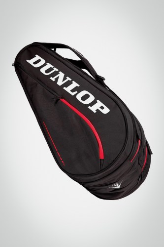 Купить теннисную сумку Dunlop CX Team x12 (черная / красная)