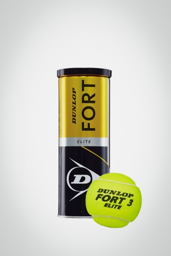 Мячи для большого тенниса Dunlop Fort Elite (3 мяча)