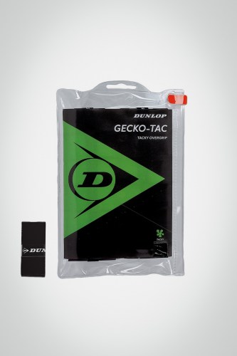 Купить овергрип Dunlop Gecko-Tac x12 (черный)
