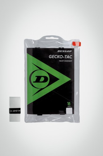 Купить овергрип Dunlop Gecko-Tac x12 (белый)