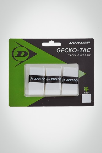 Купить овергрип Dunlop Gecko-Tac x3 (белый)