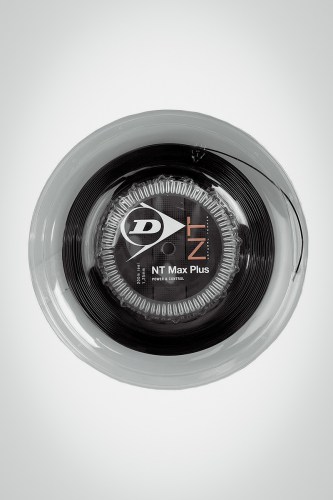 Струны для теннисной ракетки Dunlop NT Max Plus 125 - 200 метров (черные)