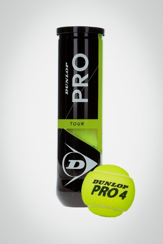 Мячи для большого тенниса Dunlop Pro Tour (4 мяча) 