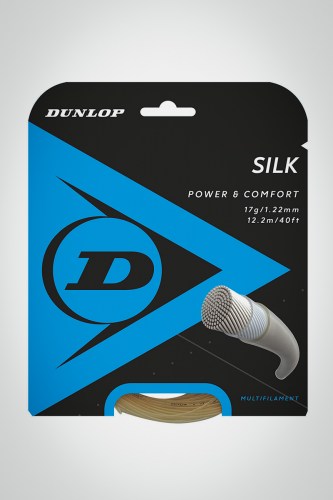 Струны для теннисной ракетки Dunlop Silk 122 / 17 - 12 метров (естественные)