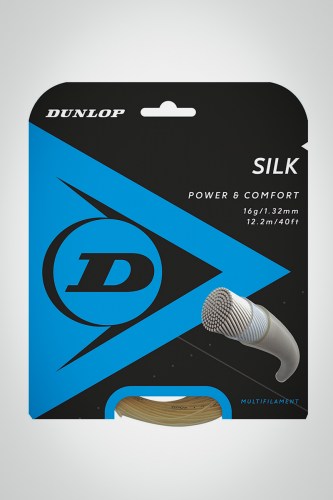 Струны для теннисной ракетки Dunlop Silk 132 / 16 - 12 метров (естественные)