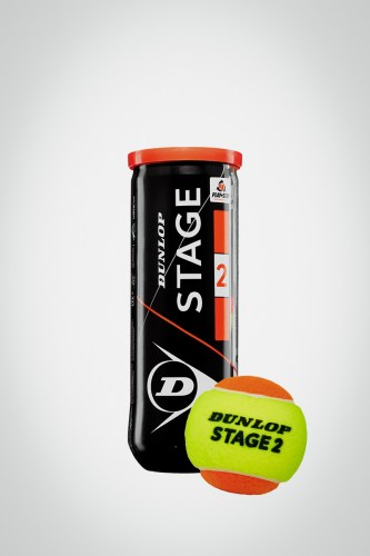 Детские мячи для большого тенниса Dunlop Stage 2 Orange (3 мяча)
