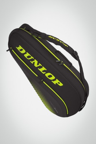Купить теннисную сумку Dunlop SX Perfomance x3 (черная / желтая)