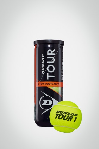 Мячи для большого тенниса Dunlop Tour Brilliance (3 мяча)