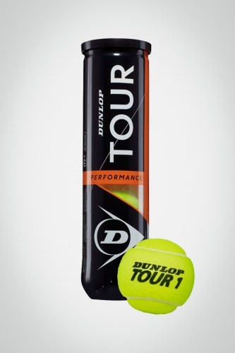 Мячи для большого тенниса Dunlop Tour Perfomance (4 мяча)