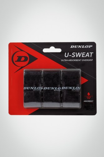 Купить овергрип Dunlop U-Sweat x3 (черный)