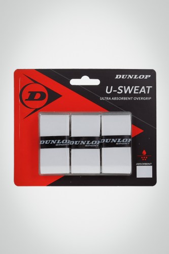 Купить овергрип Dunlop U-Sweat x3 (белый)