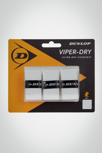 Купить овергрип Dunlop Viper-Dry x3 (белый)