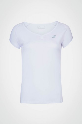 Женская футболка для тенниса Babolat Play (белая)