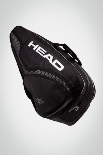 Купить теннисную сумку Head Djokovic x9 Supercombi (черная / белая)