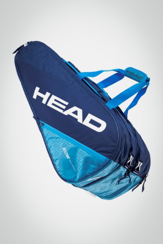 Купить теннисную сумку Head Elite x12 Monstercombi (синяя / голубая)