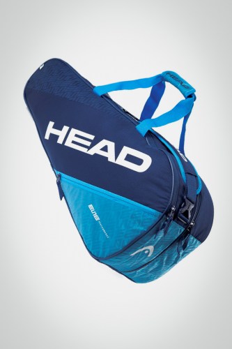 Купить теннисную сумку Head Elite x6 Combi (синяя / голубая)