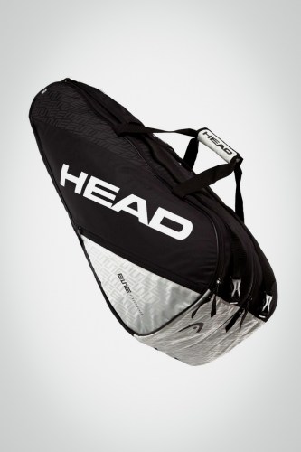 Купить теннисную сумку Head Elite x9 Supercombi (черная / белая)