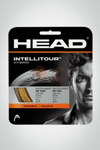Струны для теннисной ракетки Head Intellitour 125 / 17 - 12 метров (естественные)