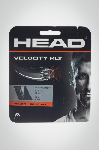 Струны для теннисной ракетки Head Multipower Velocity 125 / 17 - 12 метров (черные)